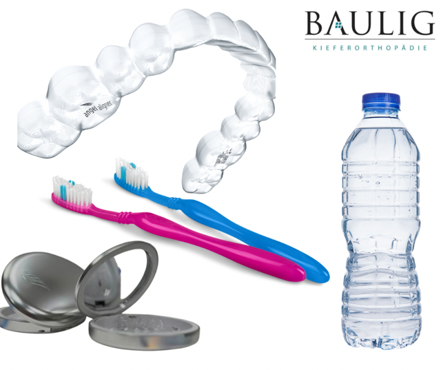 Wie reinige ich meine Aligner_1 Utensilien für unterwegs - wenn ich meine Aligner reinigen möchte